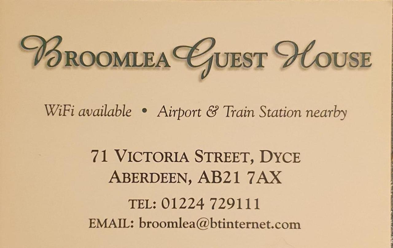 Broomlea Guest House Dyce Exterior photo